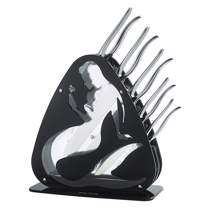 Mermaid Shape Kitchen Knife Set