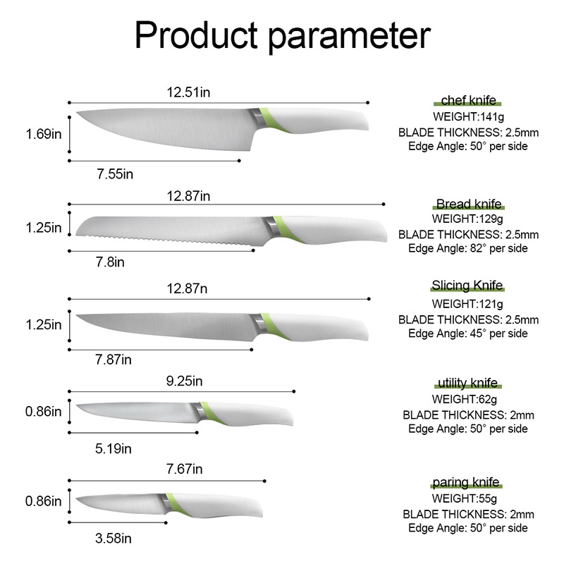 Custom Kitchen knife Cutlery Knife Set