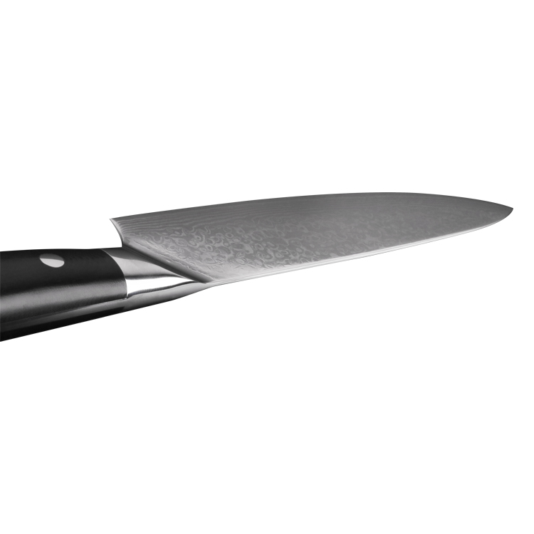 Double Bloster Damascus Knife Set with G10 Handle