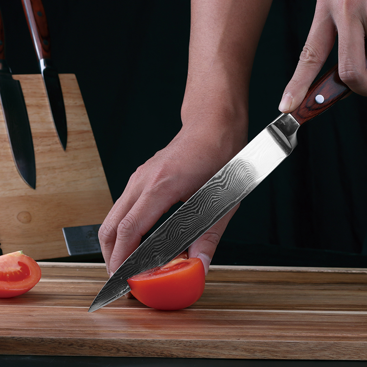 Damascus VG10 Steel Cooking Knife Set