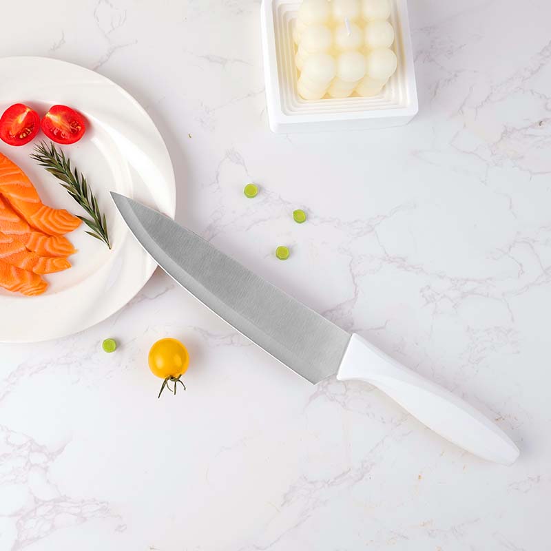 Plastic Hanlde Kitchen Cooking Knife Set