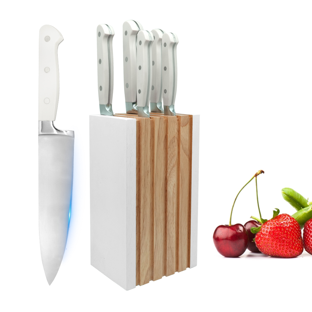 Classical Cooking Kitchen Knife Set with Wood Block