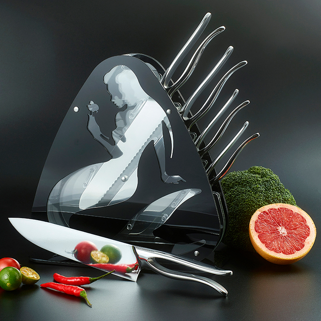 Mermaid Shape Kitchen Knife Set