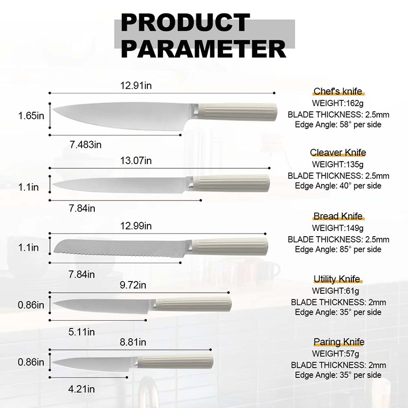 Premium Forged Kitchen Knife Set (3)