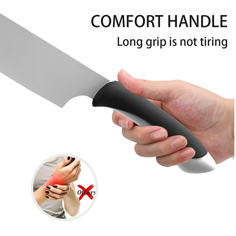 Double-layer PP Handle Design Kitchen Knife Set